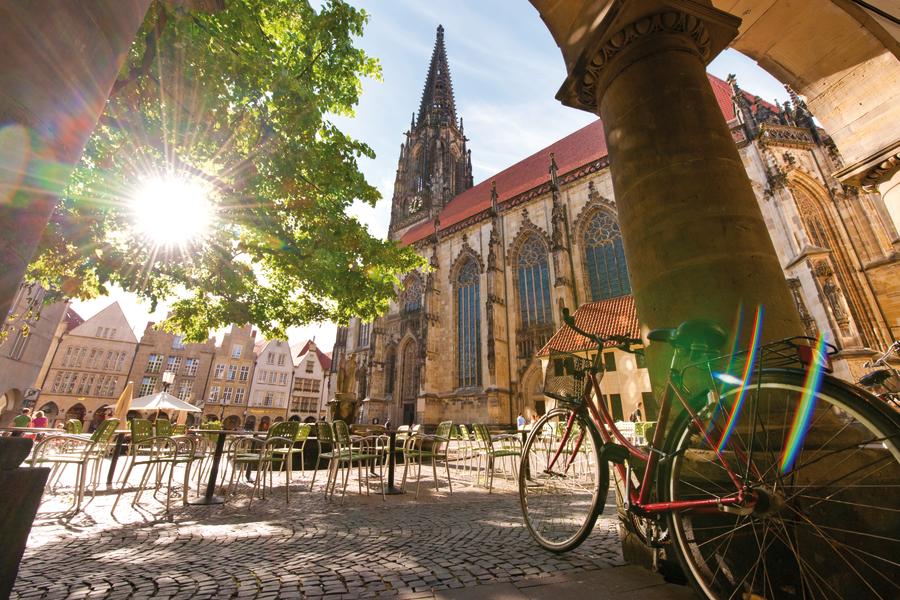 Münster mit Spargelessen im Münsterland – Route A